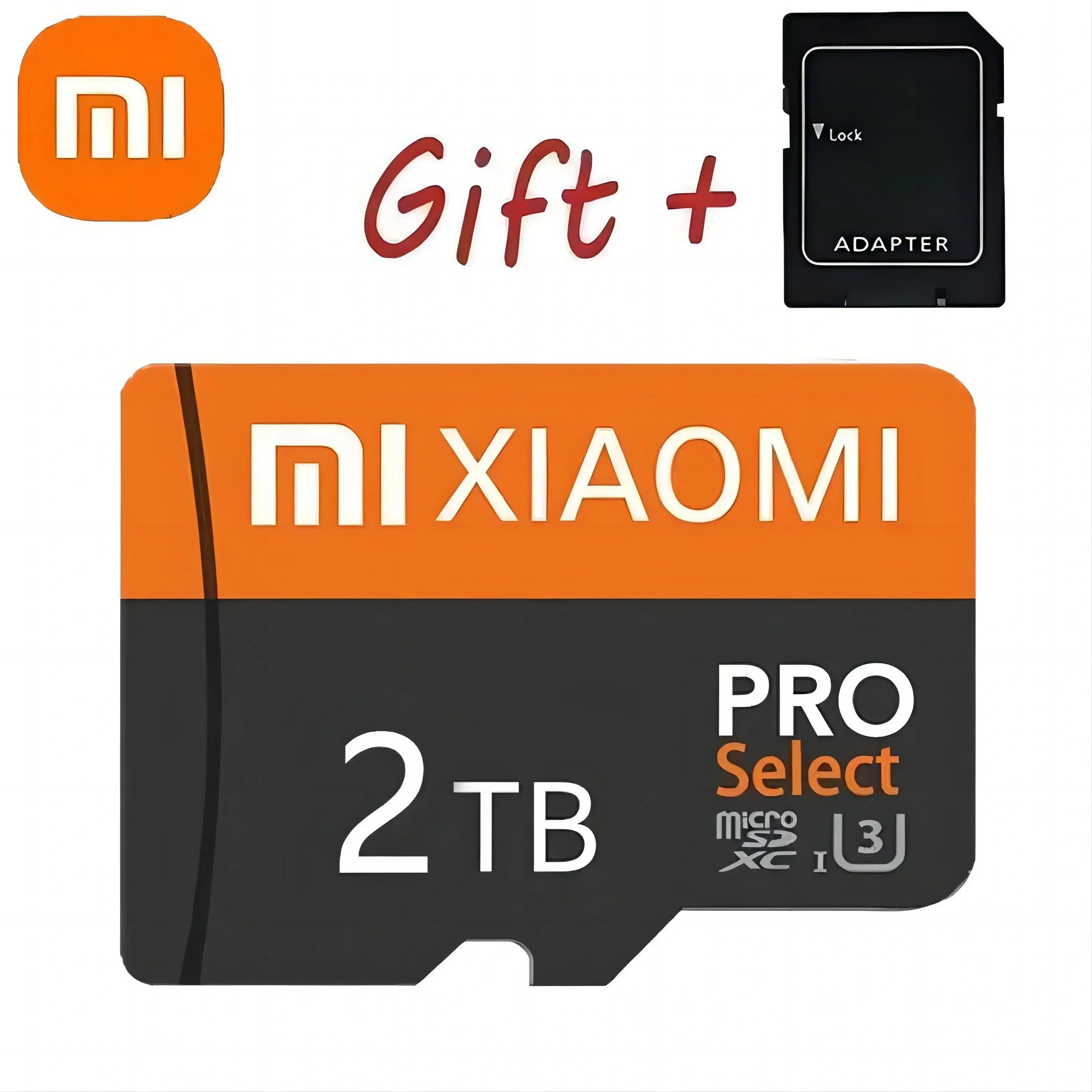 Original Xiaomi 2TB Micro TF SD Card Memory Card TF/SD 128GB 256GB 512GB 1TB Mini Memory Card Class 10 for Camera/Phone 2025 NEW